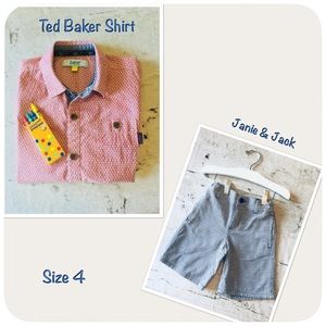 TED BAKER SHIRT - Size 4